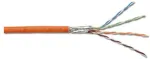 Digitus Instal-kab Cat7 S/FTP tw.Pair 1000m orange AWG23/1 (Speditionsversand)