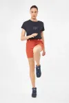 Viking Spodenki damskie Sequoia Shorts Lady Bamboo pomarańczowe XL