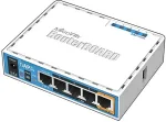 MIKROTIK | RB952Ui-5ac2nD | hAP ac lite | 802.11ac | 867 Mbit/s | 10/100 Mbit/s | Ethernet LAN (RJ-45) ports 5 | MU-MiMO Yes | 12 month(s)