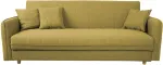 Home4you Diivanvoodi VISBY 200x88xH93cm, kollane