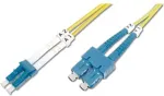 Digitus LWL Patchkabel LC -> SC 2.00m Singlemode Duplex OS2
