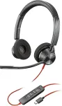 Hp Poly BW 3320 Stereo -M USB-C +USB-C/A