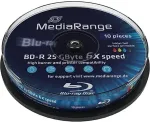 Toorikud MEDIARANGE BD-R 6x CB 25GB MediaR Pr. 10 pieces