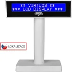 VIRTUOS LCD display FL-2026MB 2x20, USB white