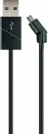 SCHWAIGER USB-Kabel 2.0 St. A auf 2.0 Micro B 1,20m Schwarz