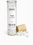 NORDIC QUALI Vacuum air freshener ty, Fresh Scent, 24-pack / 7662629