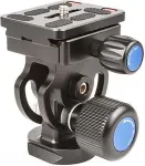 SIRUI L-10 tripod head Black Aluminium 1/4" Pan