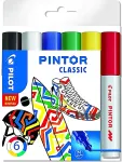 PILOT Marker permanentne PINTOR CLASSIC 1.4 mm, koonus, 6 v&auml;rvi