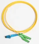 OEM Patchcord FO duplex E2000/APC-LC 9/125um SM 1m, OS2