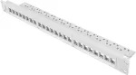 LANBERG PATCH PANEL BLANK 24 PORTS 1U FOR KEYSTONE MODULES GREY