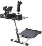 Noname Wheel Stand Pro DELUXE V2, joystick stand for Thrustmaster HOTAS WARTHOG, Saitek X55/Saitek X52