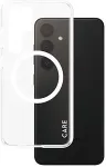 PANZERGLASS CARE&trade; by &reg; Urban Combat Case Transparent w. White Qi Compatible Samsung Galaxy S24