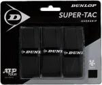 Dunlop Tennis racket overgrip SUPER TAC 3pcs. black
