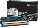 Tooner LEXMARK - Hohe Ergiebigkeit - Cyan - Original - Tonerpatrone LCCP, LRP - f&uuml;r X748de, 748dte (X748H1CG)