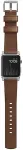 Nomad Strap Modern Lthr. Brown Connect. Silver 46/49mm