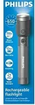 PHILIPS LED flashlight 15W, 650 lm, 2000mAh, USB-C