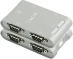 Logilink USB Adapter, USB to 4x Serial