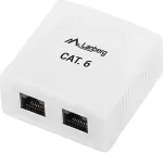 LANBERG OU6-0002-W outlet box RJ-45 White