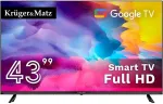 Teler No name Telewizor Kruger&Matz 43" FHD Google TV, DVB-T2/S2/T/C H.265 HEVC
