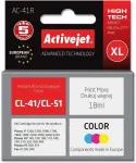 Tooner ACJ Activejet AC-41R Ink cartridge (replacement for Canon CL-41; Premium; 18 ml; color)