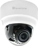 LevelOne IPCam 4xZHUBBLE Dome sisekuju kaamera 3MP/H.265/IR/13W/PoE/