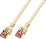 EFB Elektronik RJ45 PATCHKABEL S/FTP CAT.6 LSZH 0.5M GRAU