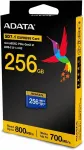 M&auml;lukaart Adata Premier Extreme microSDXC 256 GB, memory card (blue/yellow, SD Express, UHS-I U3, Class 10, V30)