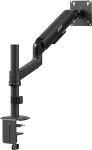 Ergo Office Monitor Mount/Hanger, Gas Spring, 17"-32", 1-10 kg, Matte Black, Max. VESA 100x100, ER-691 B