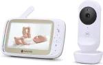 MOTOROLA 5.0&rdquo; Wi-Fi Video Baby Monitor with Stargrip Crib Mount | VM45 Connect | White