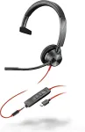 Hp Poly Blackwire 3315 (black, mono, USB-C)