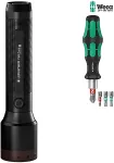 Ledlenser P6R core flashlight + WERA set