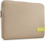 Case Logic 4694 Reflect Laptop Sleeve 14 REFPC-114 Plaza Taupe/Sun-Lime
