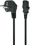 Gembird PC-186-VDE-3M power cord with VDE approval 3 meter Black