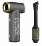 No name KiCA Jet Fan 2 wentylator + nasadka do odkurzacza szary / wentylator i odkurzacz bezprzewodowy / 1100 mAh / USB-C
