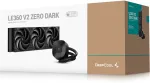Deepcool LE360 V2 ZERO DARK Processor Liquid cooling kit 12 cm Black 1 pc(s)