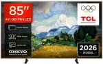 Teler TCL A400 Pro 85A400 Pro 2.16 m (85") 4K Ultra HD Smart TV Wi-Fi White 700 cd/m&sup2;