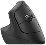 Hiir Logitech Lift Vertical Ergonomic Mouse for Business, Left