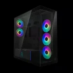 Korpus Arctic Case||EATX|Black|Midi Tower|PC|Xtender (Mirror Black)|ACPCC00018A