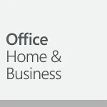 MICROSOFT Office Home & Business 2024 - 1 PC/MAC - FR - Box