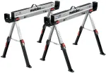 Metabo work trestle set MAB 82 (black/silver, load capacity up to 590 kg per trestle)