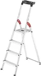 Hailo L60 StandardLine 4 Step Stepladder