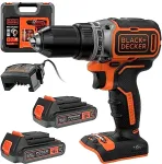 Black & Decker BLACK+DECKER WKRĘTARKA 18V BL186KB 52Nm 2x2,0Ah BL