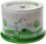 NONAME Toorikud Maxell DVD+R 4.7, Inkjet white, Cakebox 50
