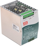 Mean Well SDR-480 series SDR-480-24 - Stromversorgung (DIN-Schienenmontage m&ouml;glich) - Wechselstrom 115/230 V - 480 Watt - aktive PFC (SDR-480-24)