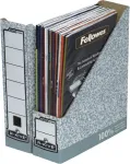 Fellowes Dokumendikast A4, 78x311x258mm, kartongist hall/valge, 2 tk