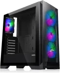 Korpus EVOLVEO Ptero Q2G, ATX/4x ARGB 120/front+side glass