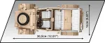 Cobi Klocki COBI K&uuml;belwagen passenger car Type 82, construction toy