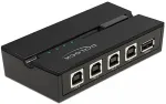DELOCK USB 2.0 Switch f&uuml;r 4 PC an 1 Ger&auml;t