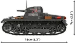 Cobi Klocki Blocks Panzer I Ausf.B 654 pcs.