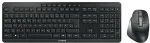 Klaviatuur CHERRY Stream Desktop Ultimate Schwarz Maus-Tastaturkombination, kabellos, Bluetooth, 2.4 Ghz Emp&auml;nger
